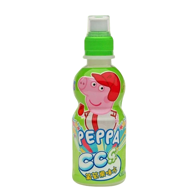 小猪佩奇CC乐葡萄果味水245ml*8瓶保质期至26年2月
