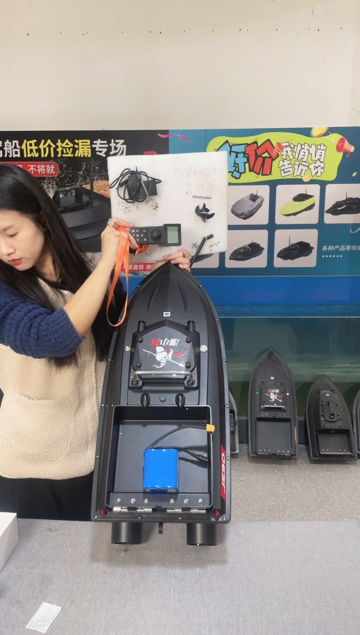猿**_二手船处理 JS90GPS版 配38000毫安电池 编号50