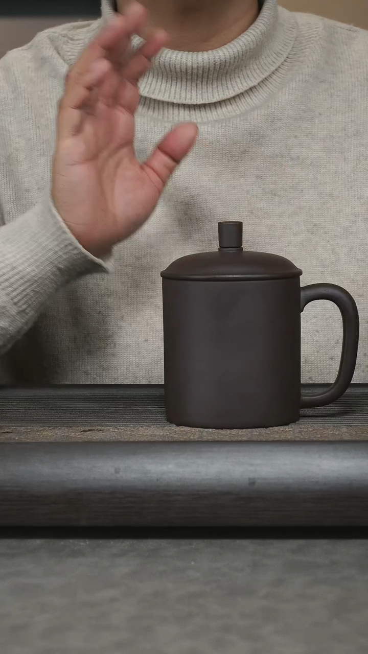 【闪购商品】紫砂茶杯直筒大福杯@@GB00147