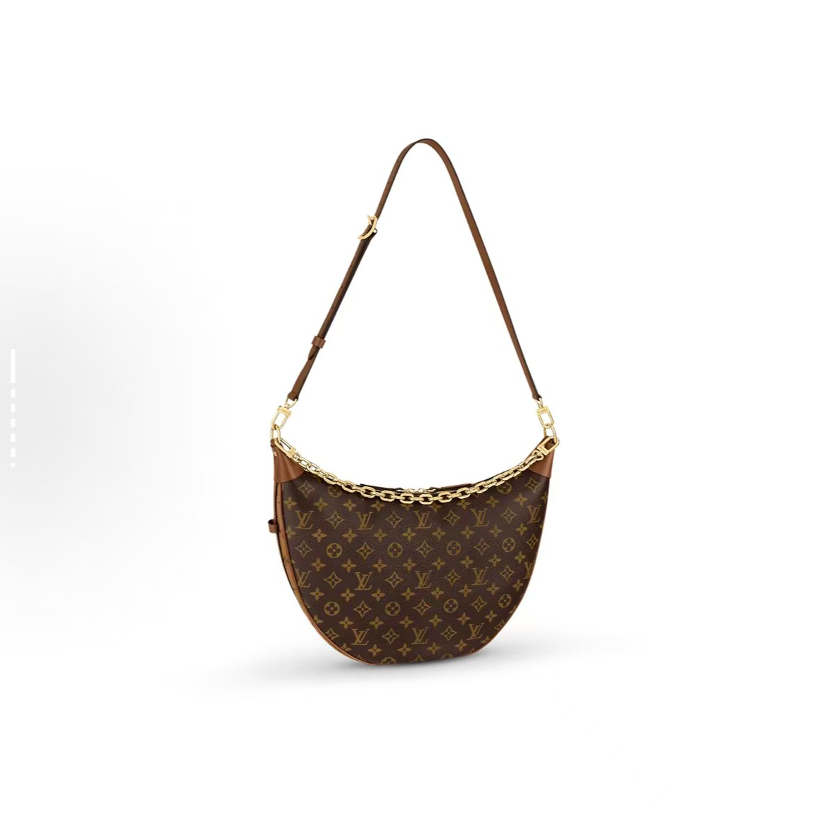 未使用 LouisVuitton/路易威登 月亮包大号斜跨单肩