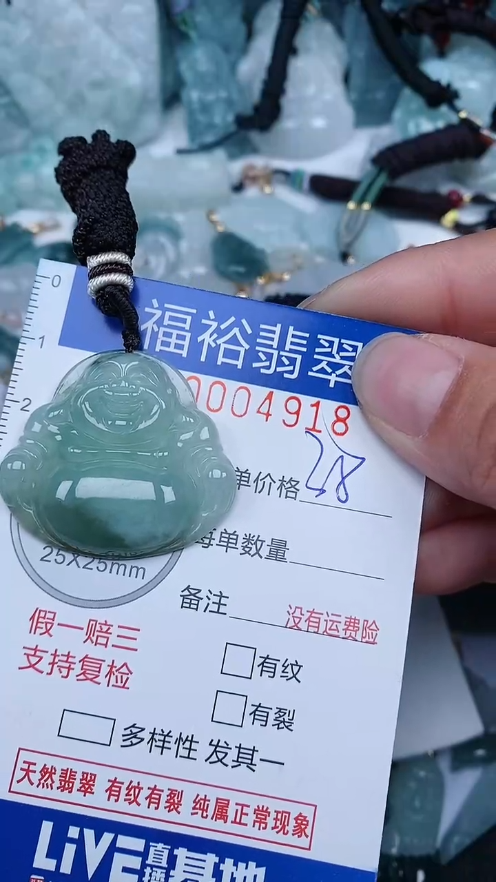 【闪购商品】翡翠颈饰未镶嵌...0004918