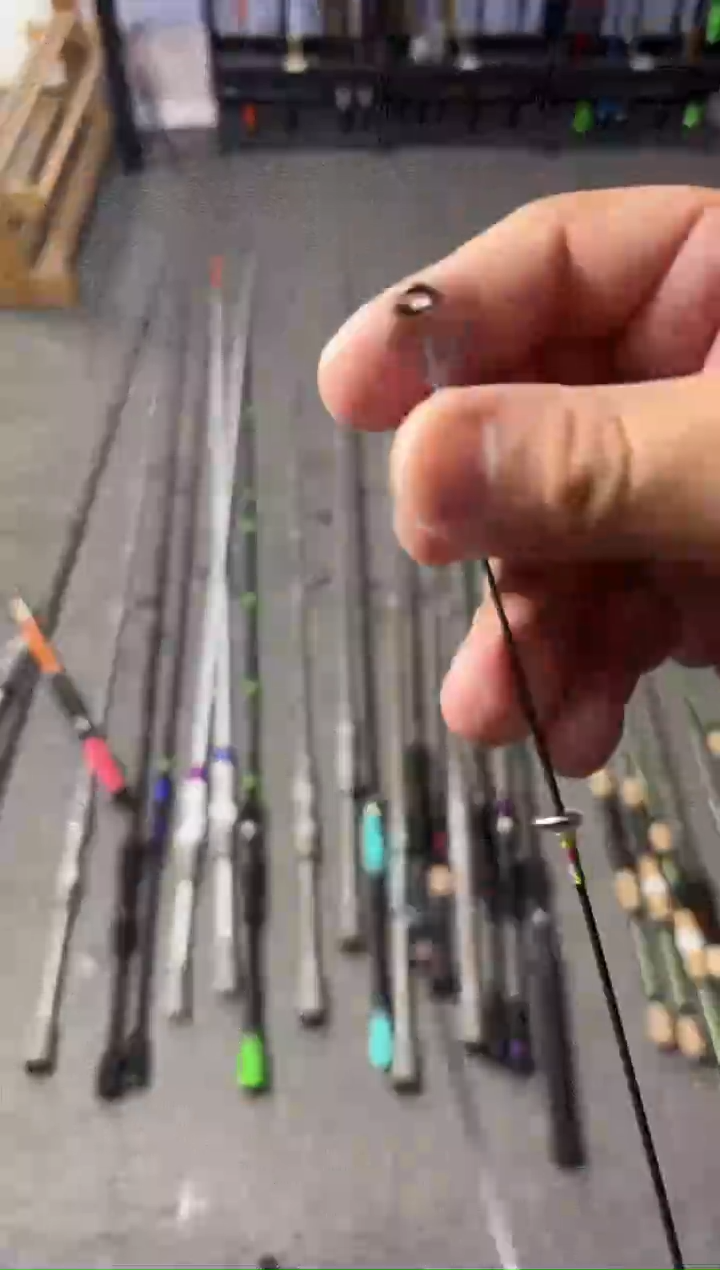 1.8m碳素18号1.8米枪柄（瑕疵尾货竿，没有售后，介意勿拍）
