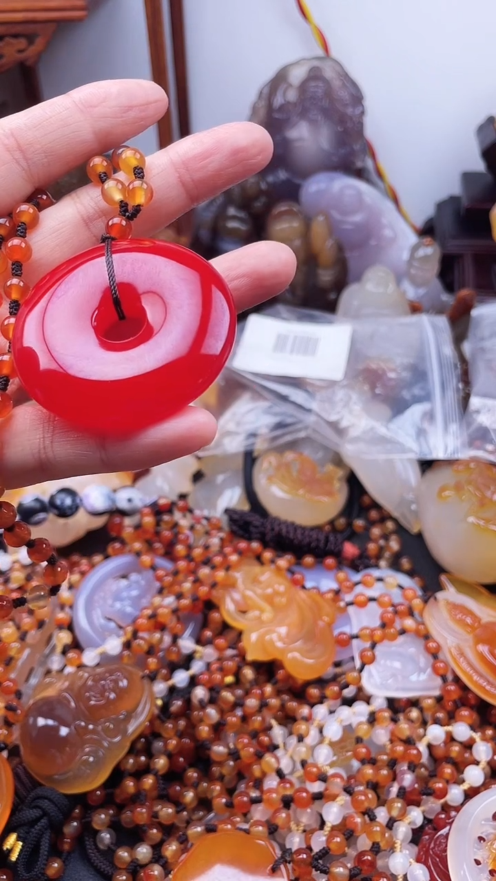 玛瑙/玉髓颈饰未镶嵌AA