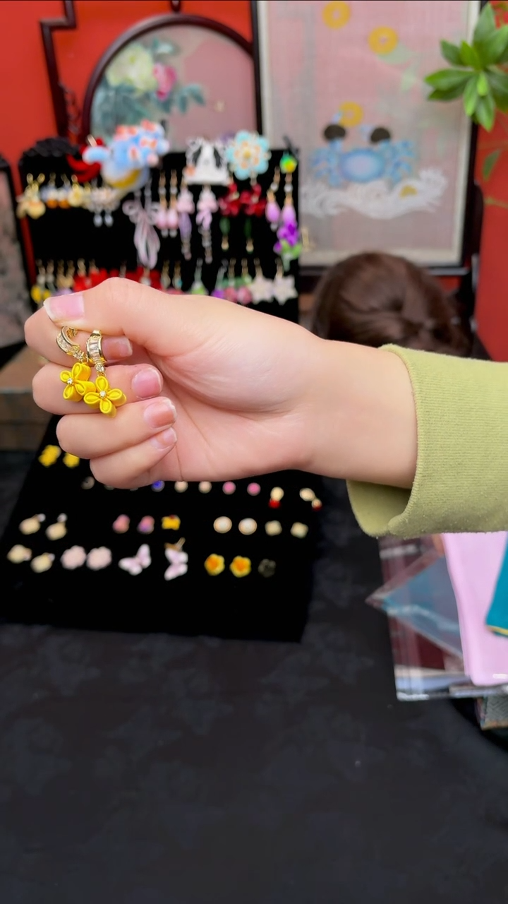 刺绣麦*糖非遗苏绣手工饰品