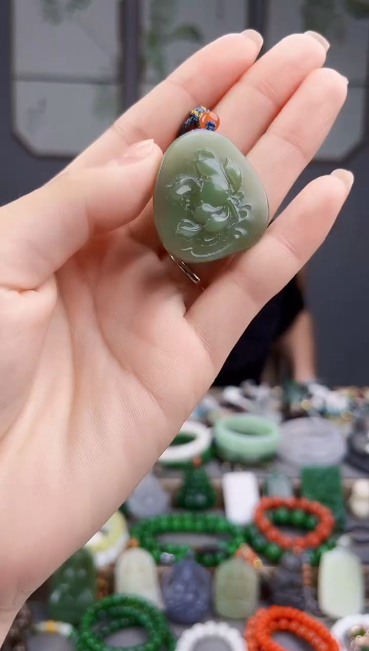 颈饰未镶嵌和田玉多样性发货拍一发一