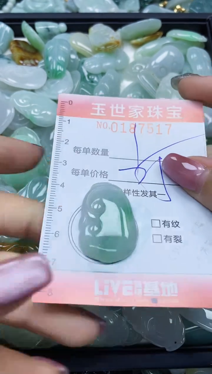 【闪购商品】翡翠颈饰未镶嵌闪购0187517