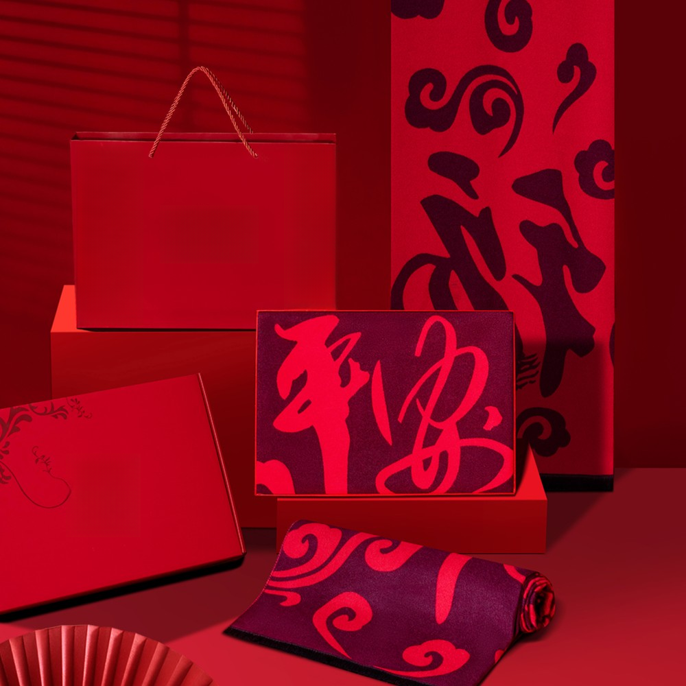 达芬奇密码2026围巾女平安福双面秋冬仿羊绒保暖外搭宽松空调披肩