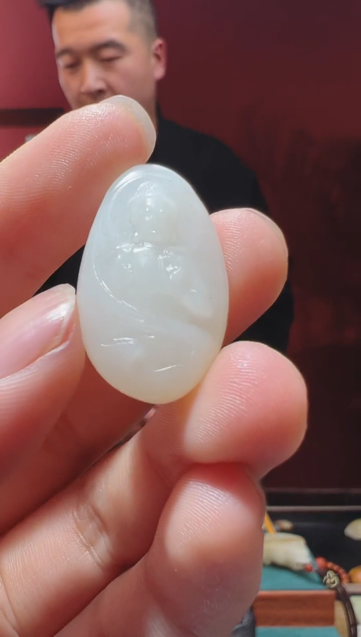 【闪购商品】和田玉吊坠(不含链)未镶嵌1