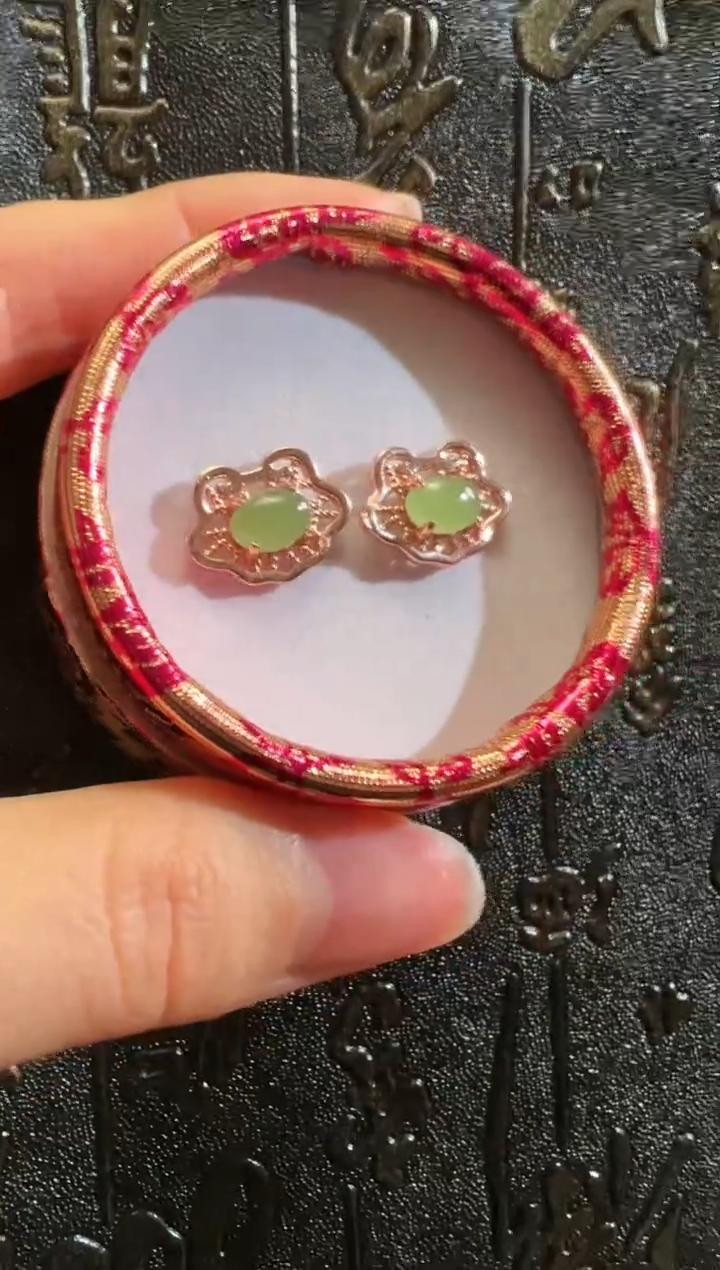 【闪购商品】和田玉耳饰未镶嵌和田玉