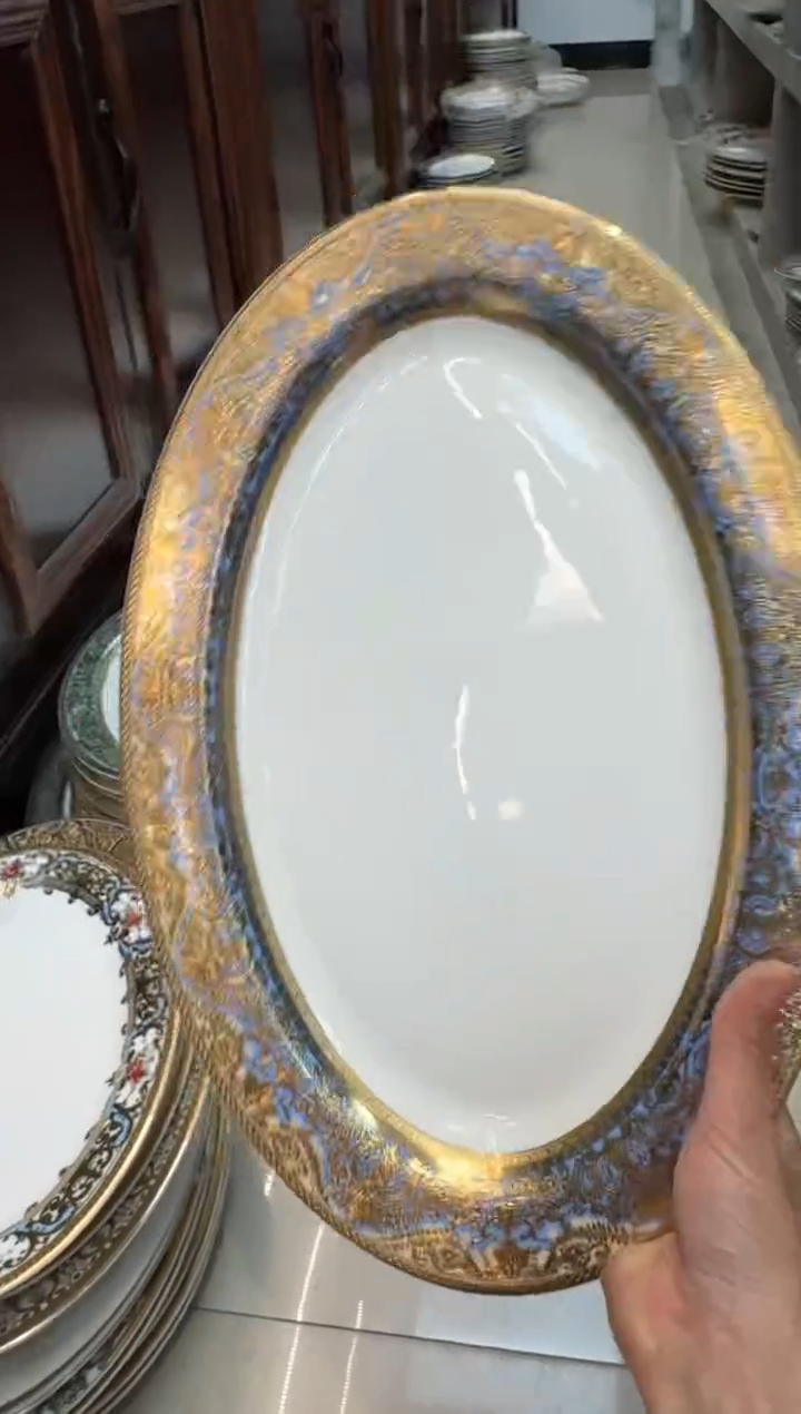 【闪购商品】瓷片14英寸鱼盘福利款微瑕