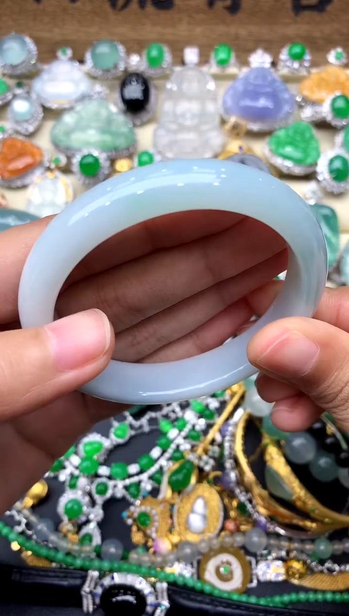 【闪购商品】翡翠手镯未镶嵌206-中国好珍宝