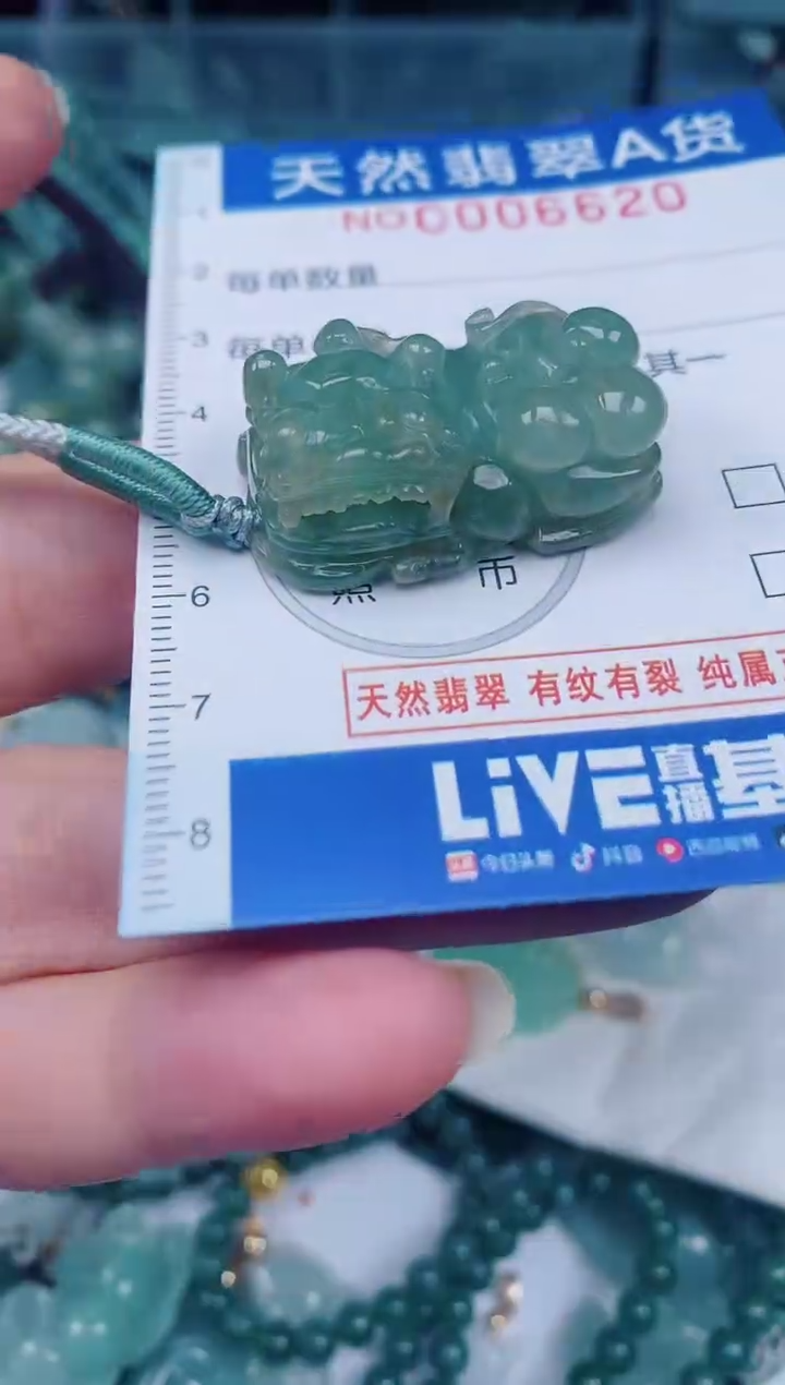 颈饰未镶嵌翡翠00006620