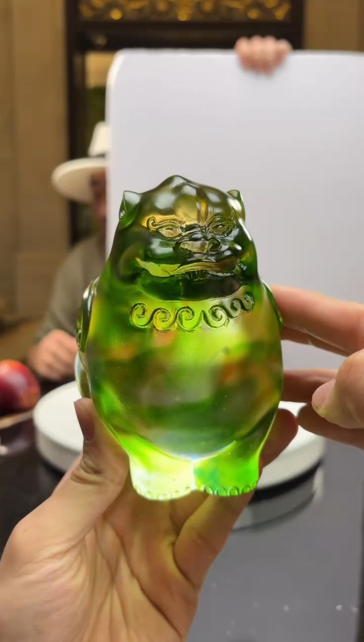 【闪购商品】摆件绿色貔貅摆件一只