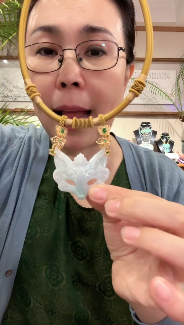 【闪购商品】翡翠颈饰未镶嵌国风
