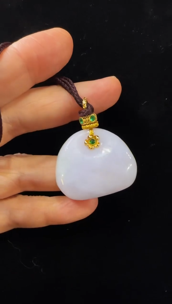 颈饰未镶嵌翡翠国风