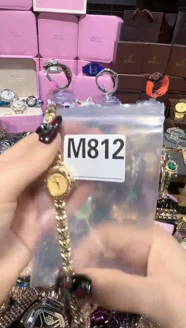 石英机芯不锈钢不锈钢直播定闪专用