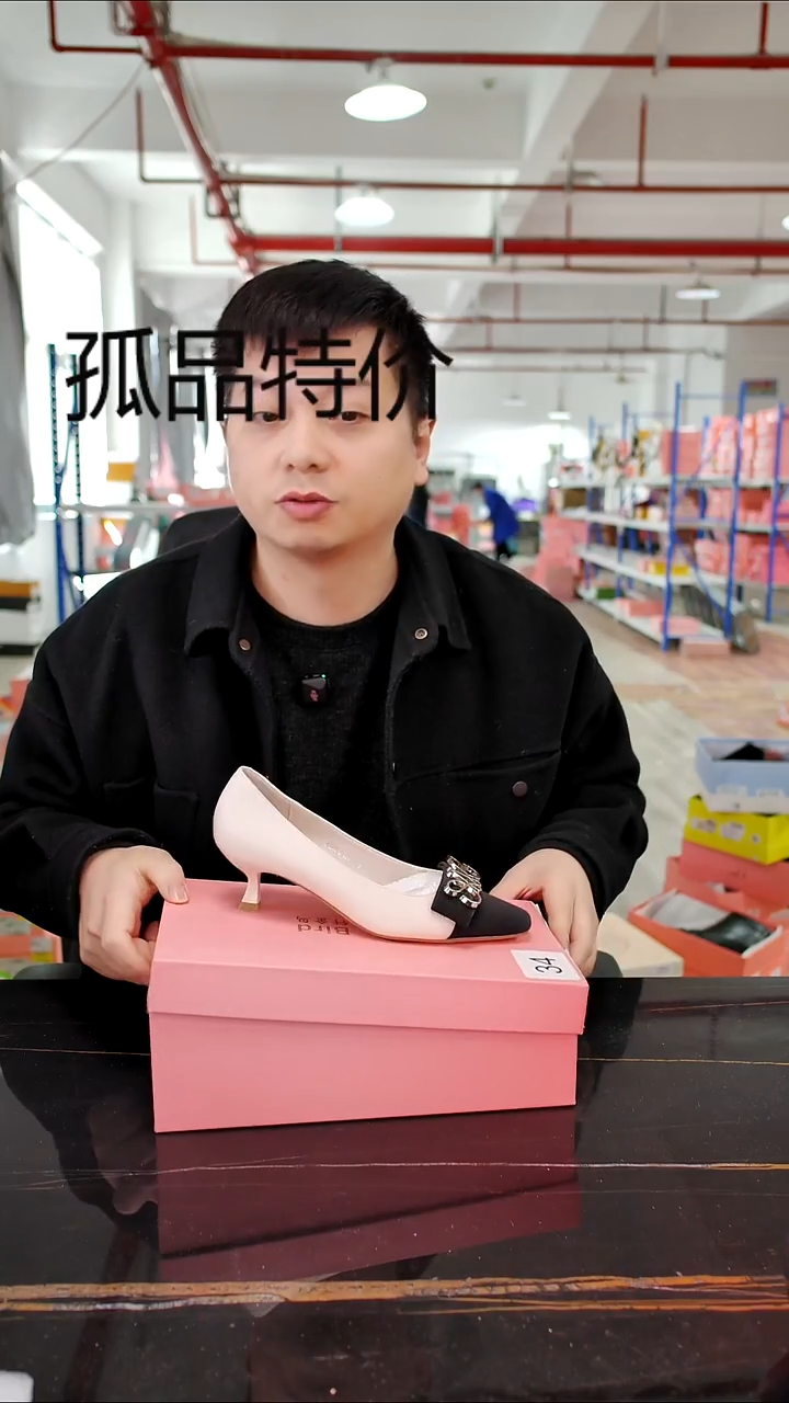 34码女鞋细跟高跟鞋