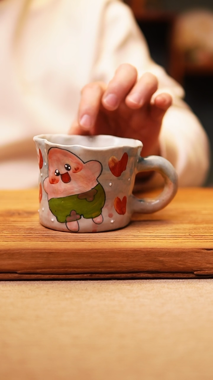 【闪购商品】@@陶园瓷舍@@纯手工手绘@高温釉下彩