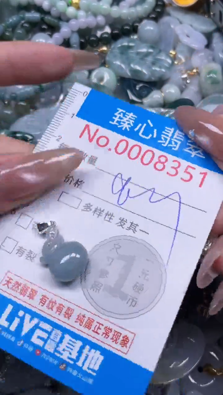 颈饰未镶嵌翡翠8351