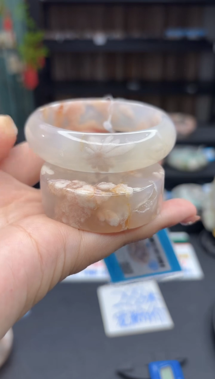 【闪购商品】石英质玉手镯未镶嵌2288（53圈赠送镯心）