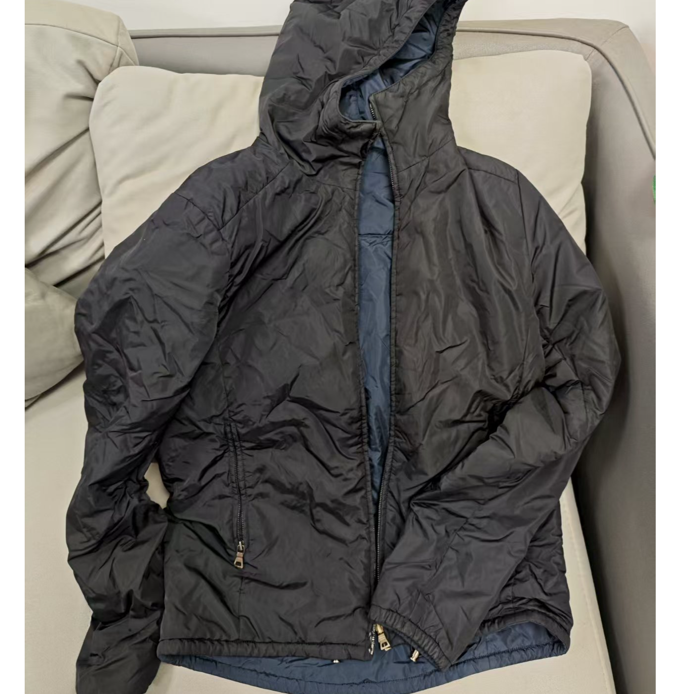 95新 Prada/普拉达 麦殿/尼龙外套46码黑色/250919ZLJLZ06