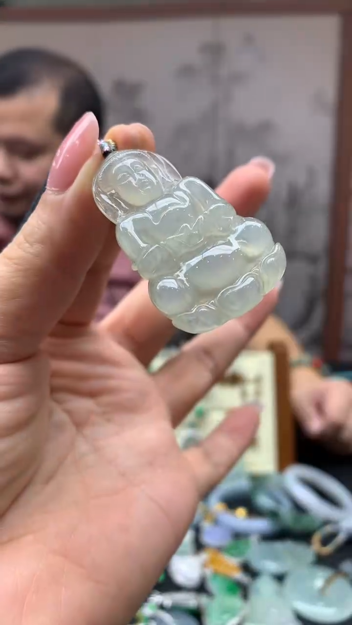 【闪购商品】翡翠颈饰未镶嵌18-天然翡翠