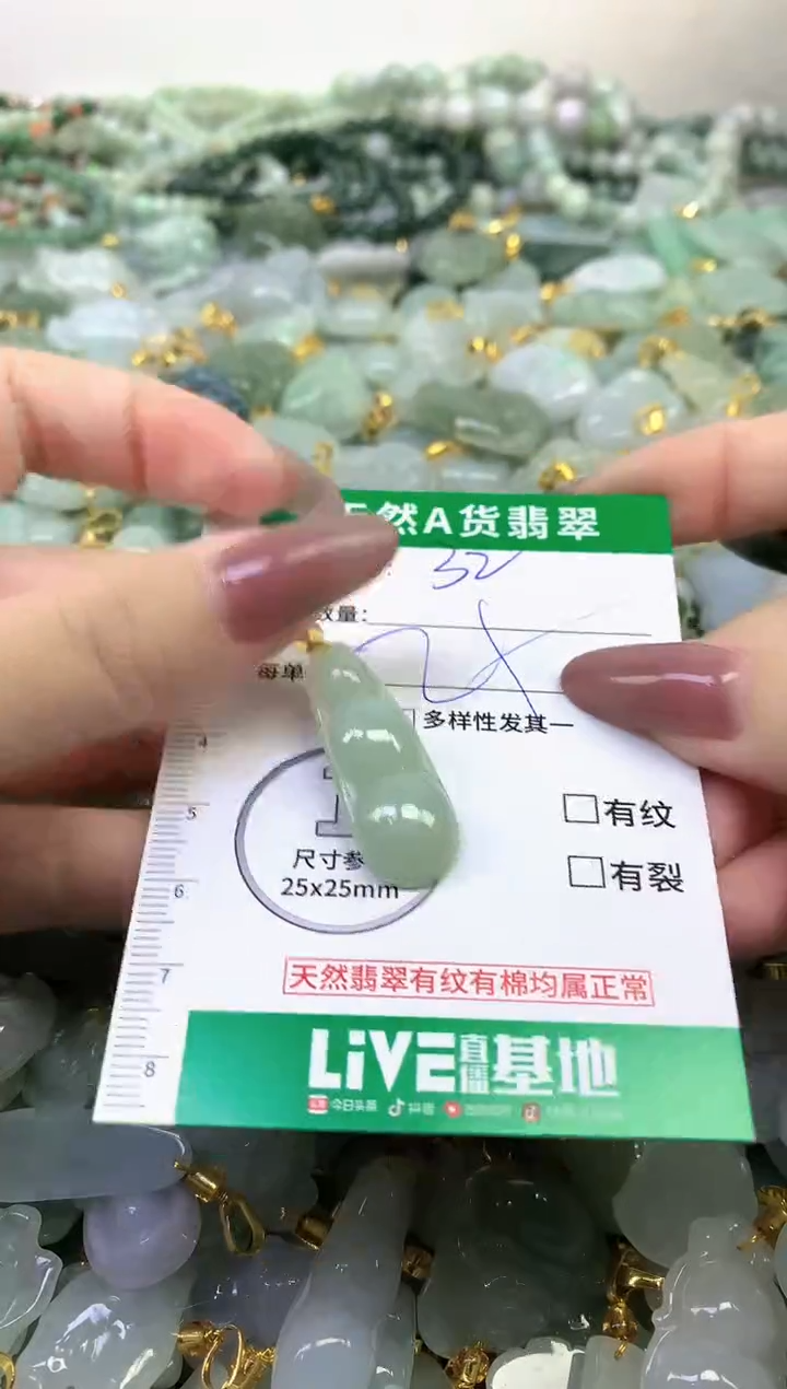 颈饰未镶嵌翡翠纯天然缅甸A货翡翠