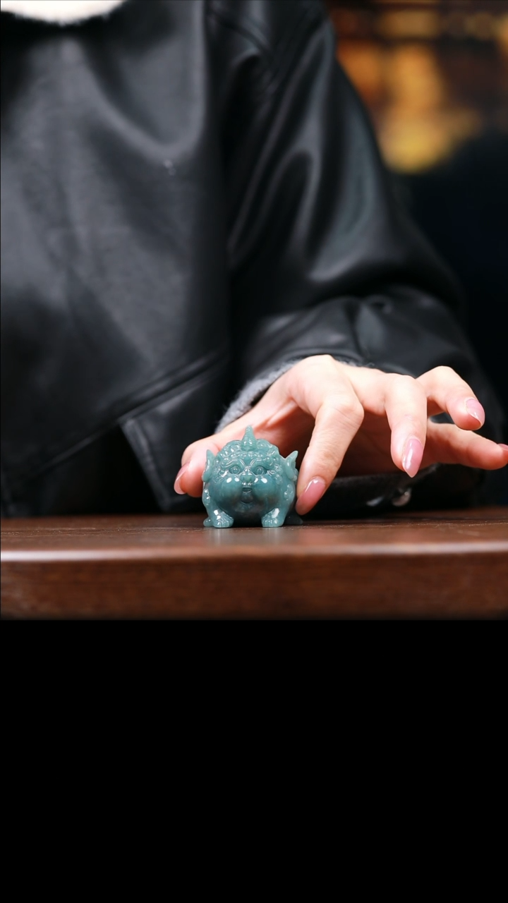 【闪购商品】翡翠摆件未镶嵌飞天貔貅