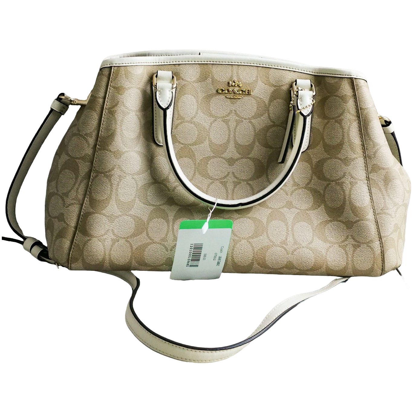 95新  Coach 浅老花戴妃 070632