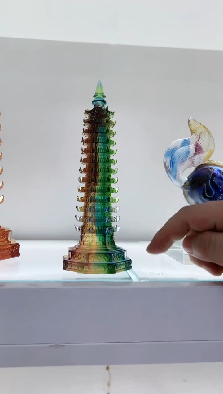 【闪购商品】茶宠古法琉璃文昌塔