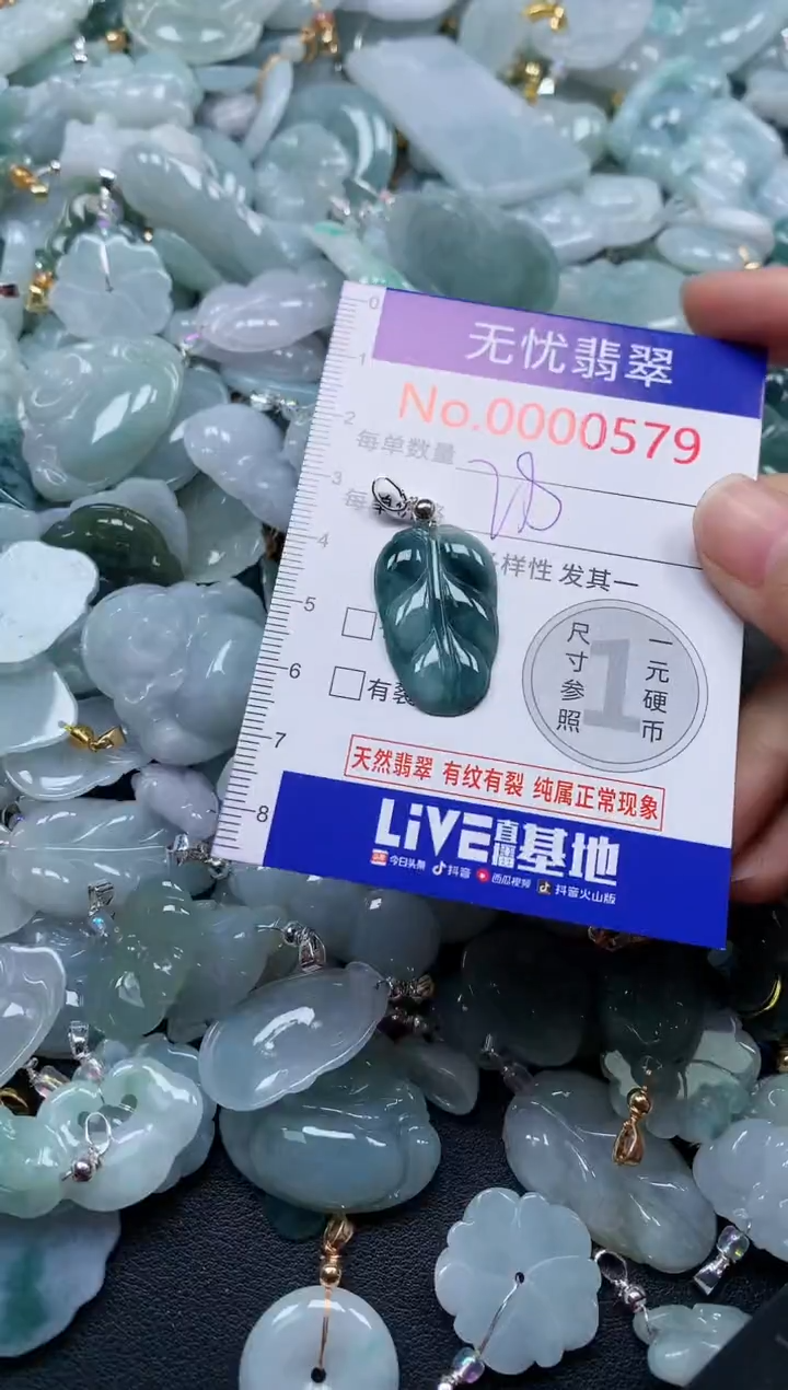 颈饰未镶嵌翡翠579