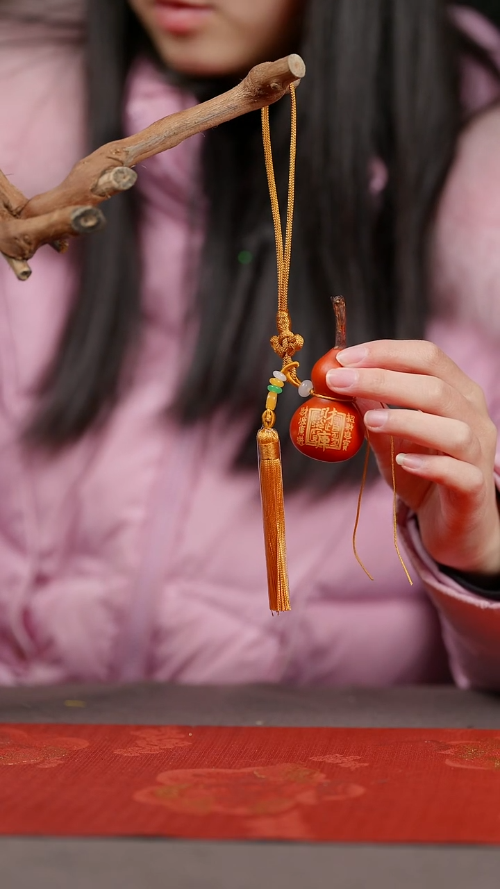 【闪购商品】139号葫芦摆件车挂手持