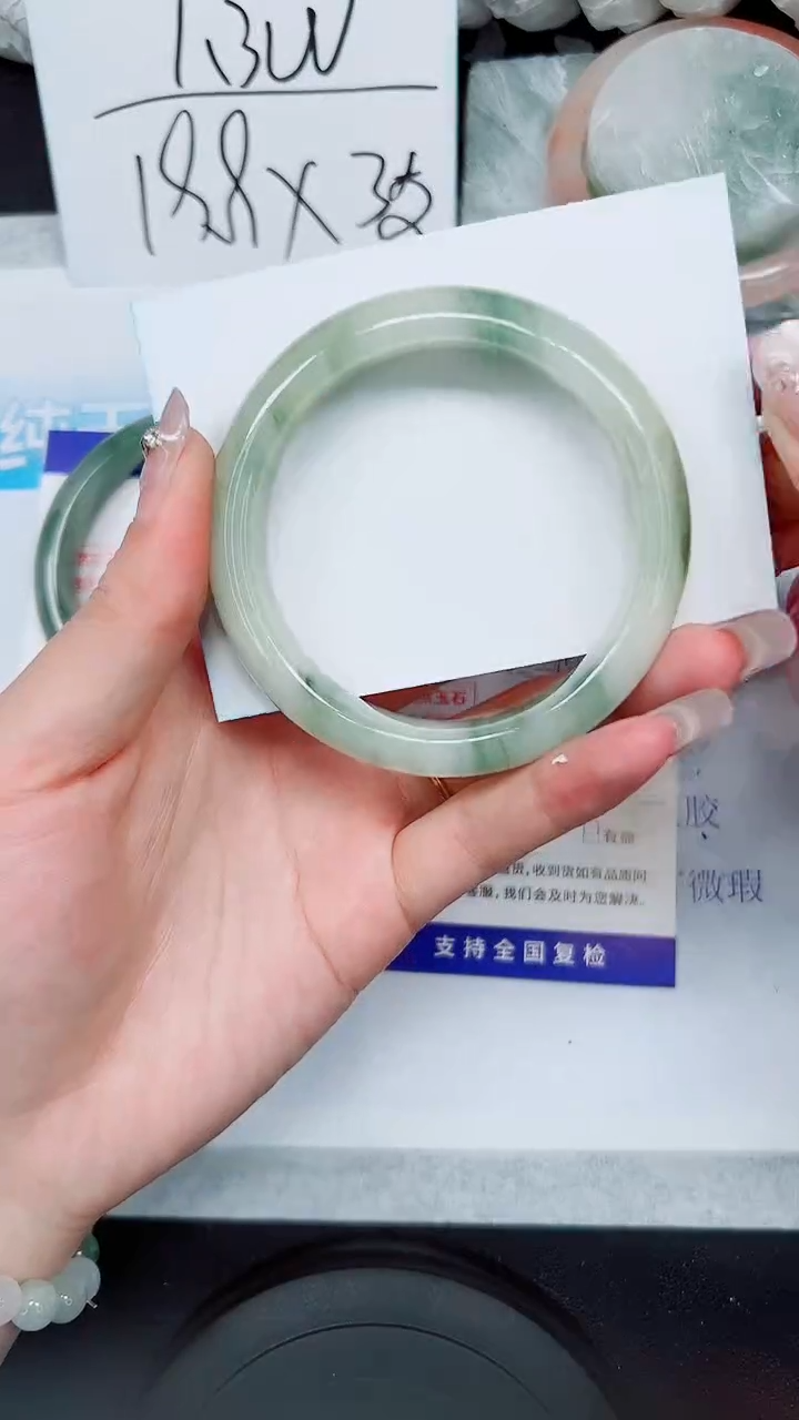 【闪购商品】石英质玉手镯未镶嵌A109-57`58`