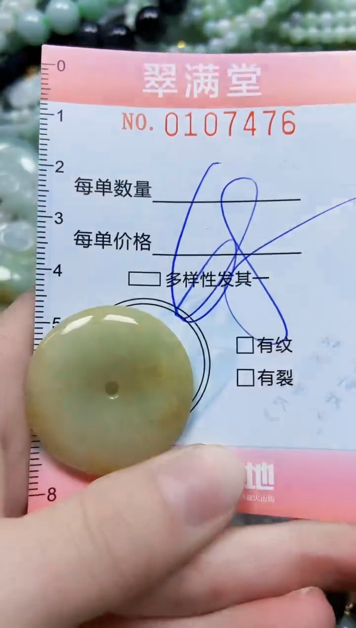 【闪购商品】翡翠颈饰未镶嵌闪购0107476