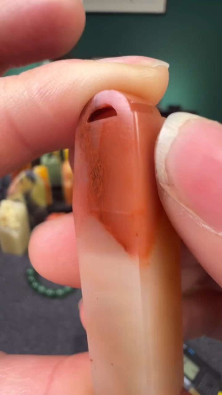 【闪购商品】老挝石水洞朱沙瓦钮