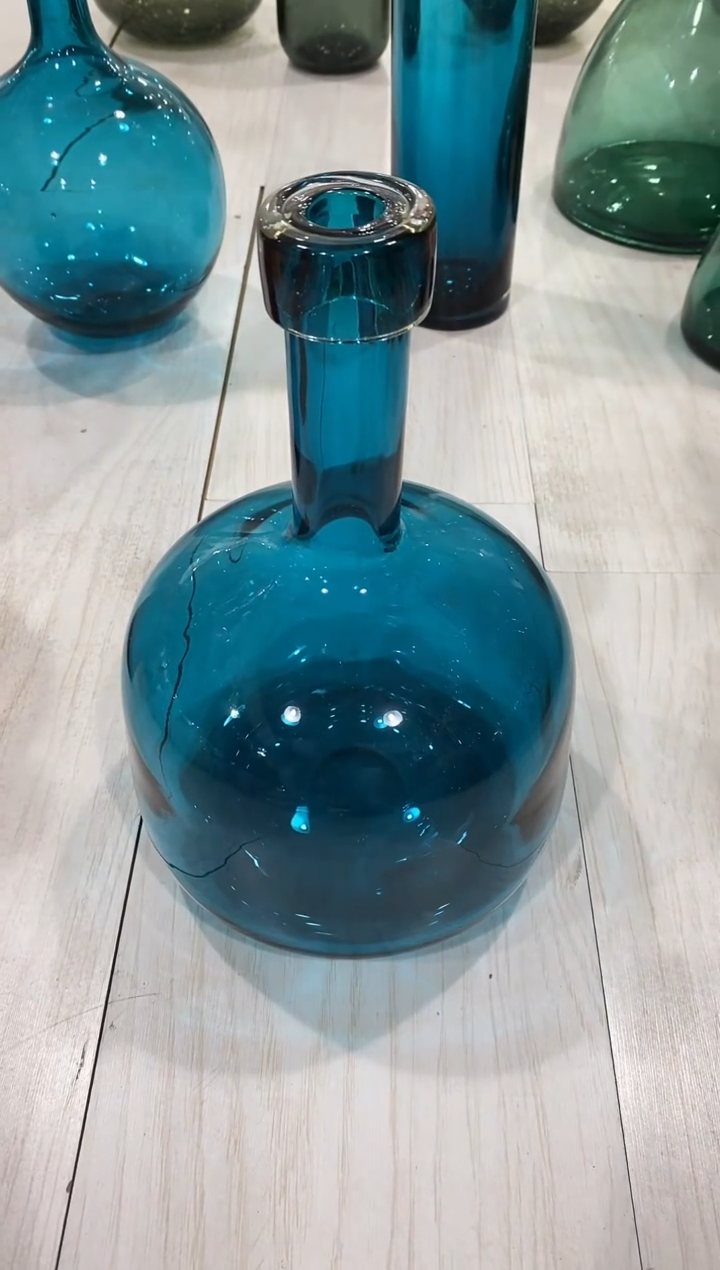 l*l慕忆家手作琉璃花瓶