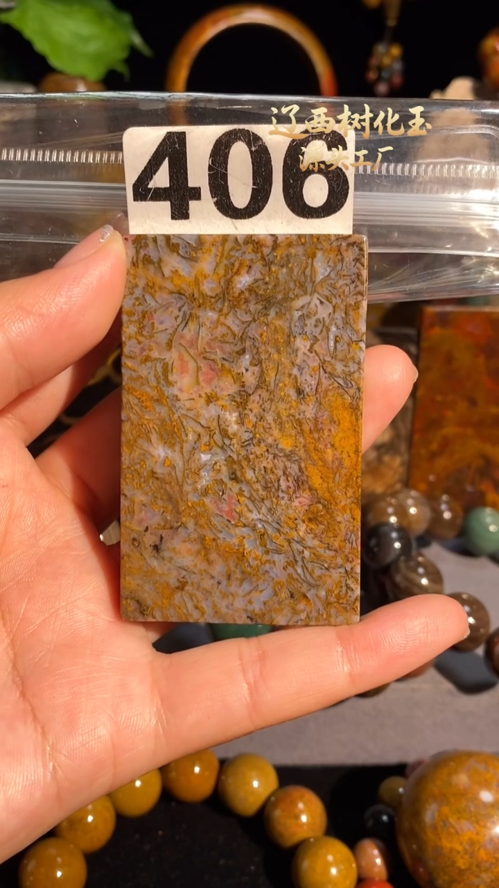 未镶嵌-硅化玉天然北票硅化玉吊坠
