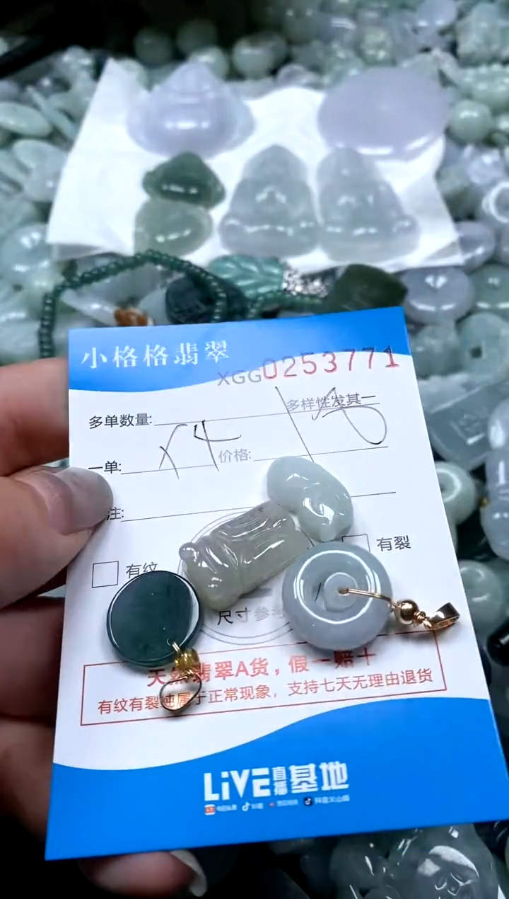翡翠未镶嵌颈饰闪购商品0253771