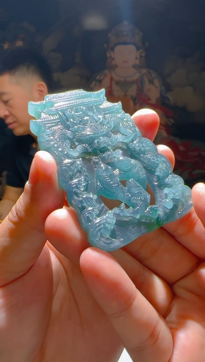 定制翡翠未镶嵌L-@@QJSX0417038