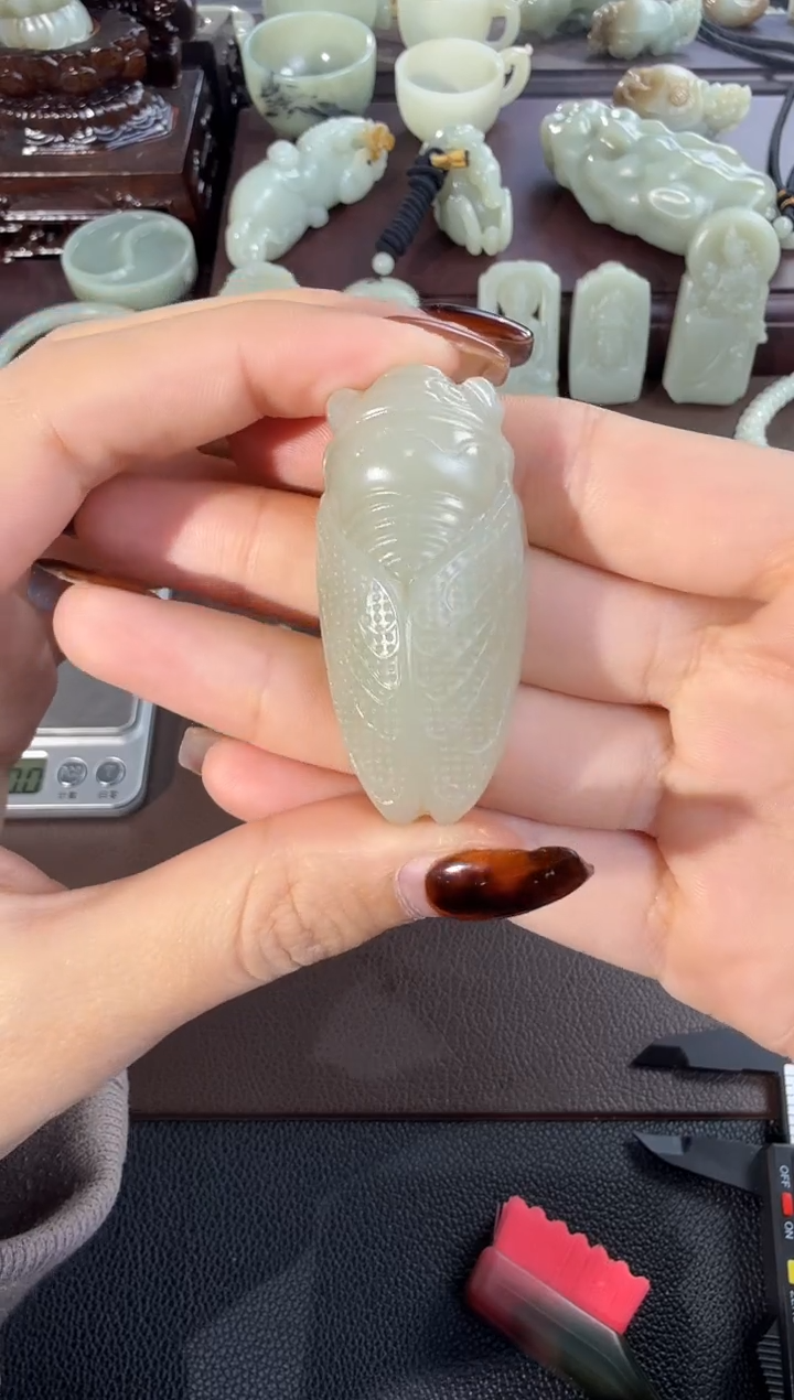 吊坠(不含链)未镶嵌和田玉4