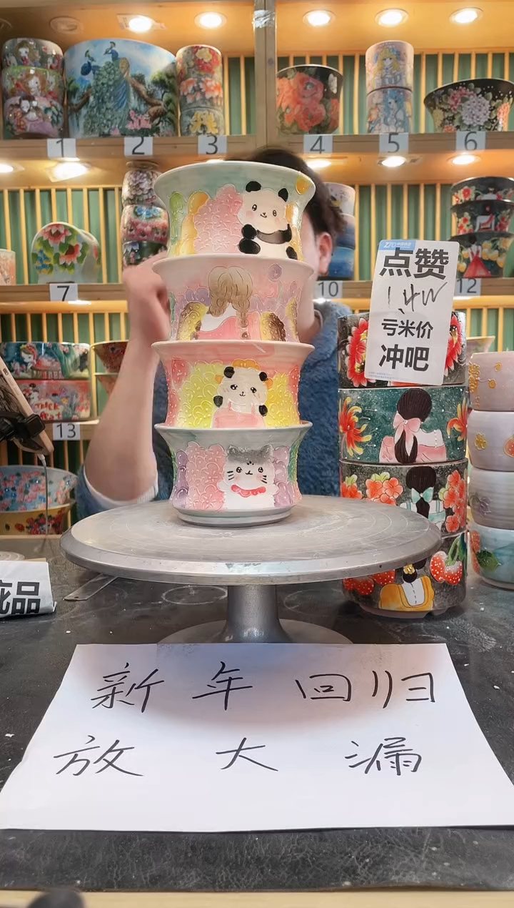 【闪购商品】瓷片默认微瑕一物一拍0209-200-4个