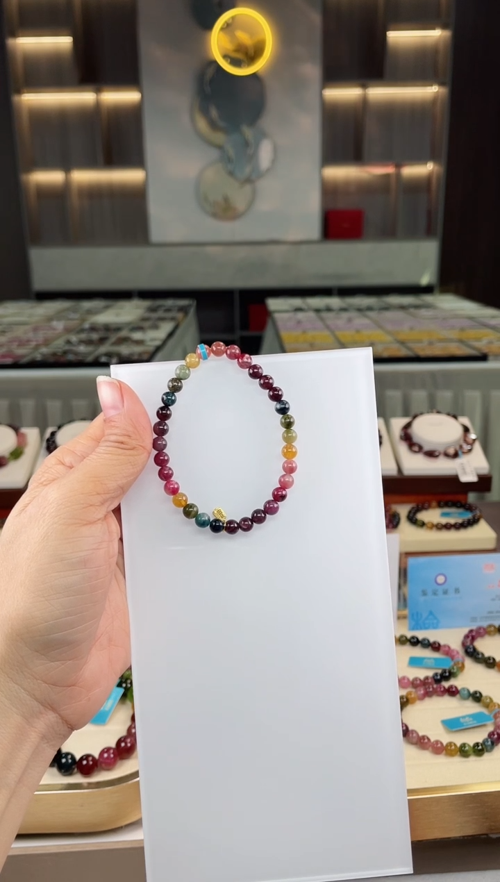 【闪购商品】碧玺单圈手串未镶嵌（多样性发一条）Q