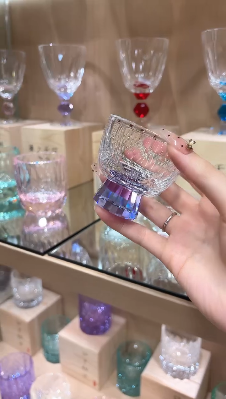 闪烁茶杯 买一送一 紫色