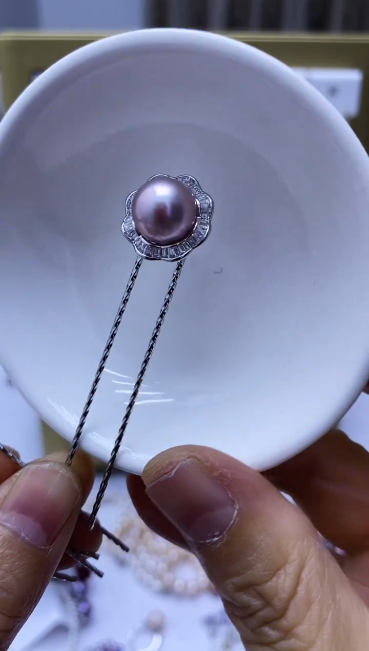 未镶嵌发饰淡水珍珠59.9发簪