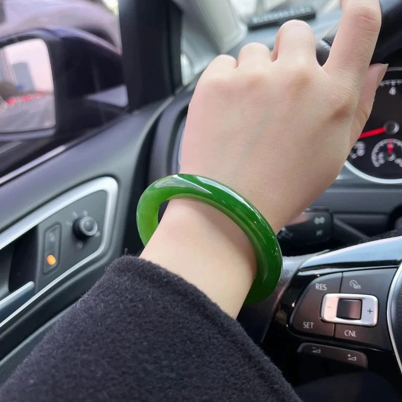 12圆条菠菜色绿女款精美百搭