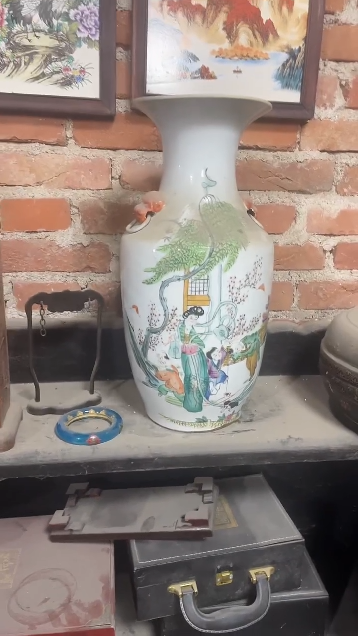 【闪购商品】木木雕木摆件祝新年快乐，阖家欢乐。