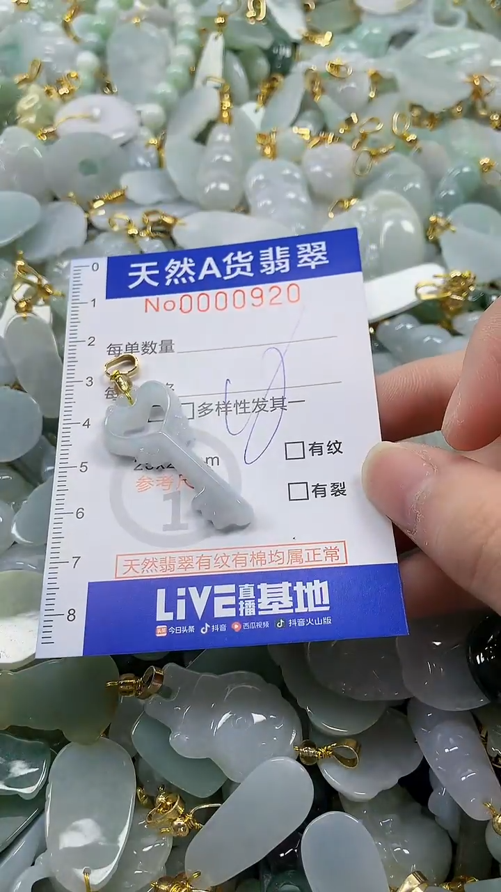 颈饰未镶嵌翡翠纯天然a货翡翠