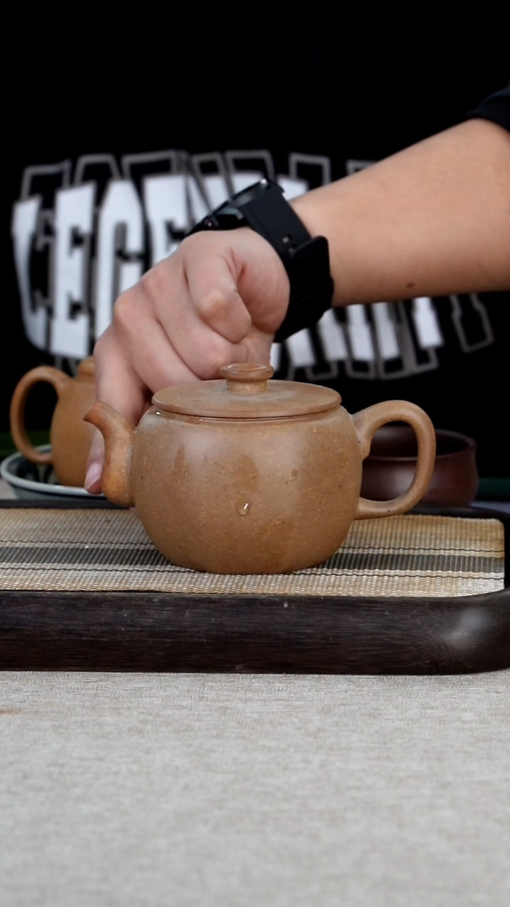 【闪购商品】紫砂茶壶原矿古法老段汉瓦微瑕不退不换