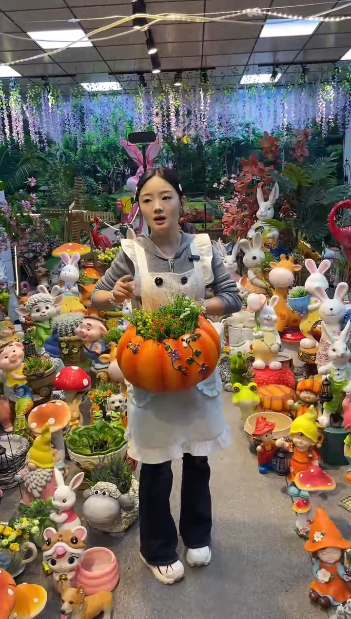 户外花园庭院花盆