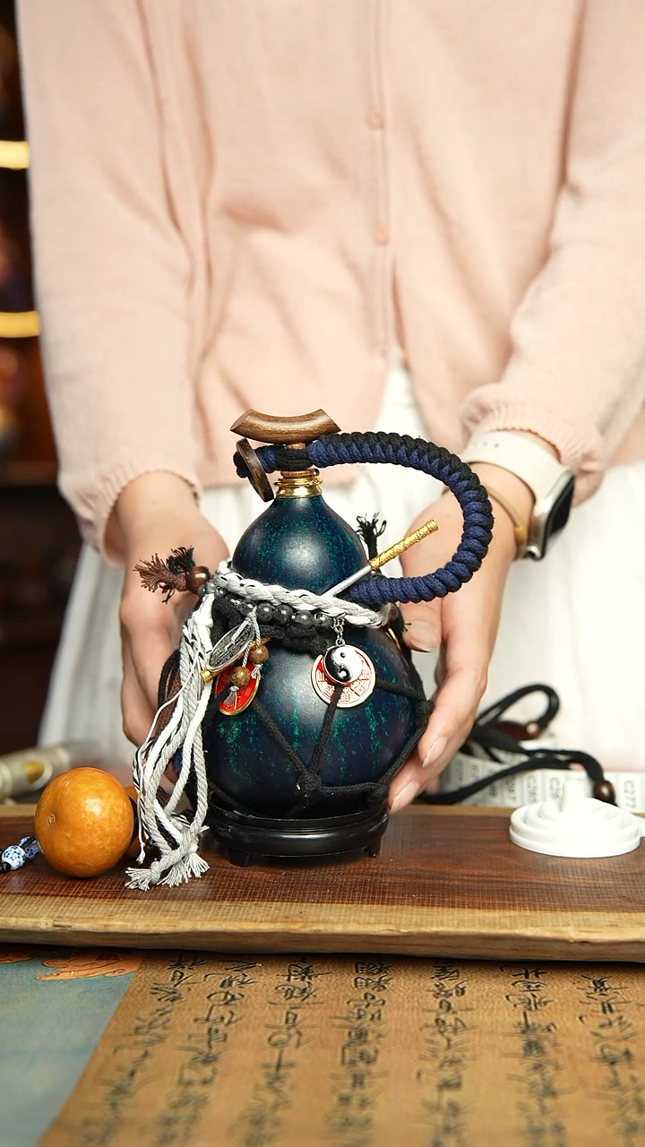 262号精品大漆酒葫芦防腐防渗装水茶酒